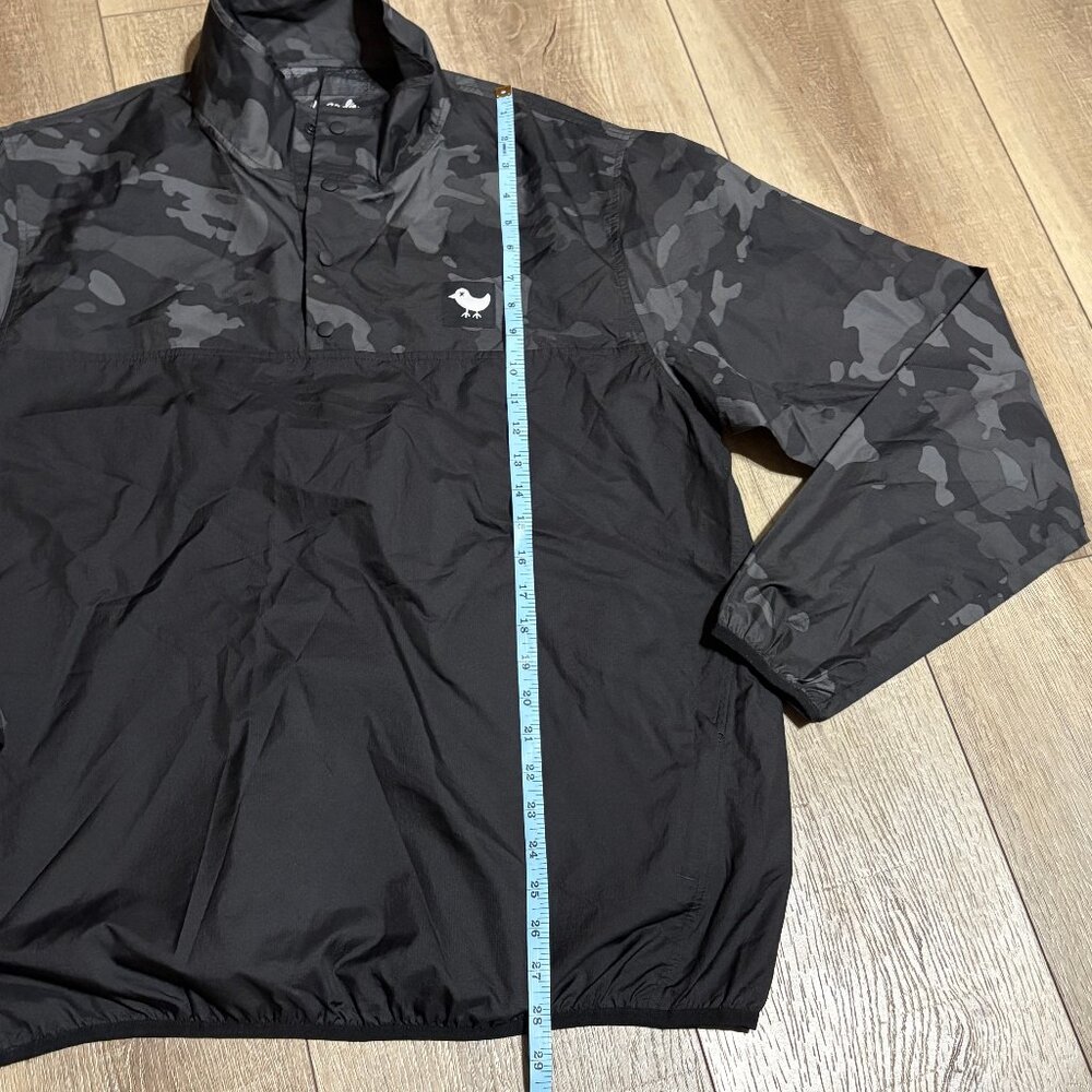 NEW Bad Birdie Camo Windbreaker Jacket Size Large - Picture 9 of 11
